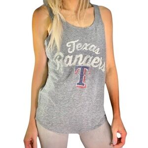 TOUCH BY ALYSSA MILANO TEXAS‎ RANGERS Baseball Racerback Tank
